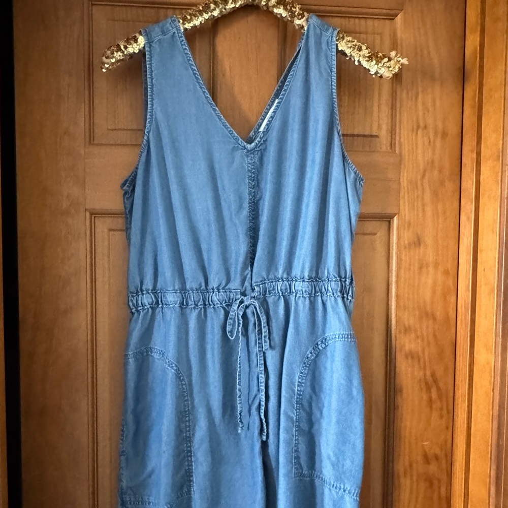 Time and Tru Blue Sleeveless Dress